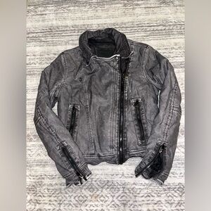 Leather jacket